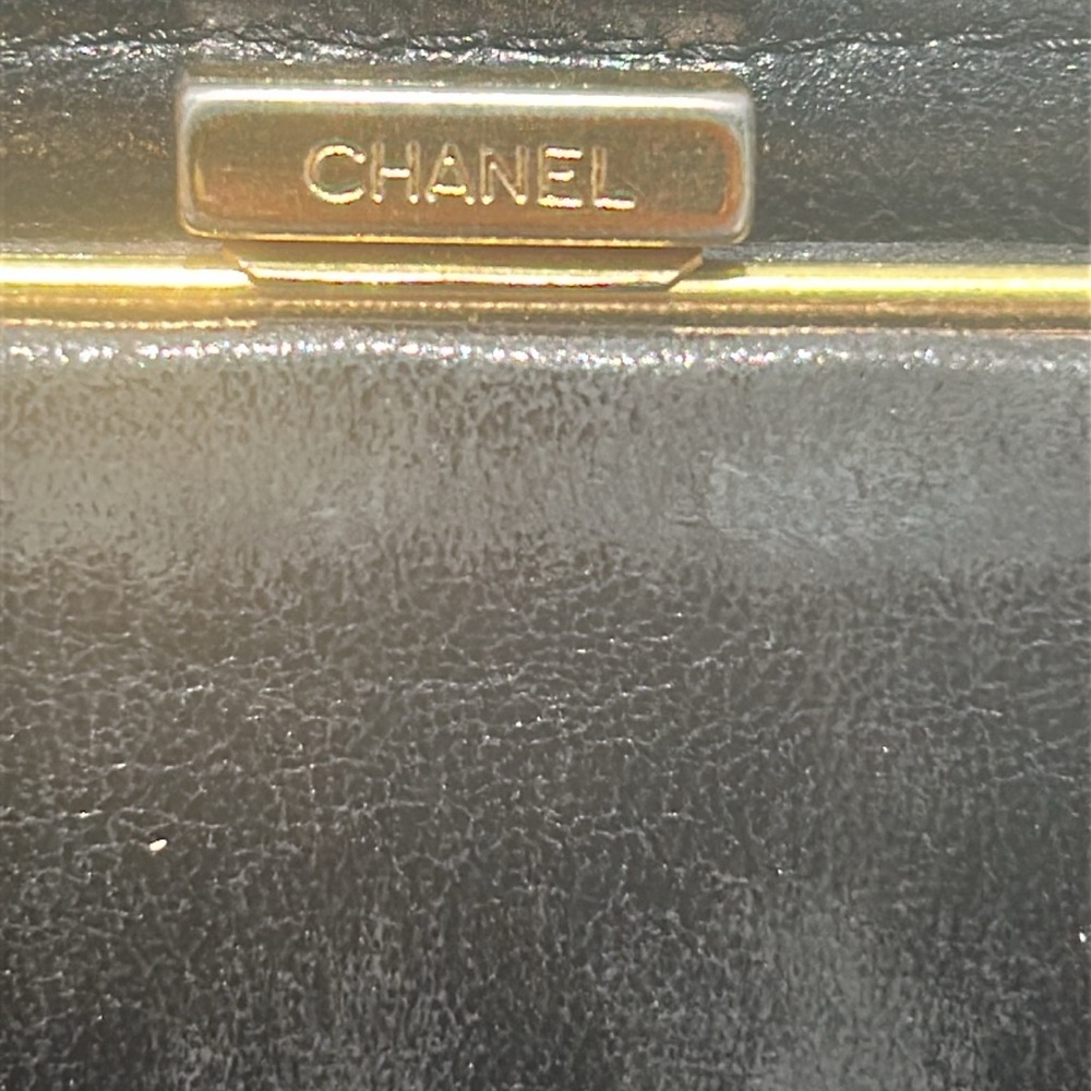 Chanel COA Black Caviar Leather Bifold Wallet - Picture 5 of 8